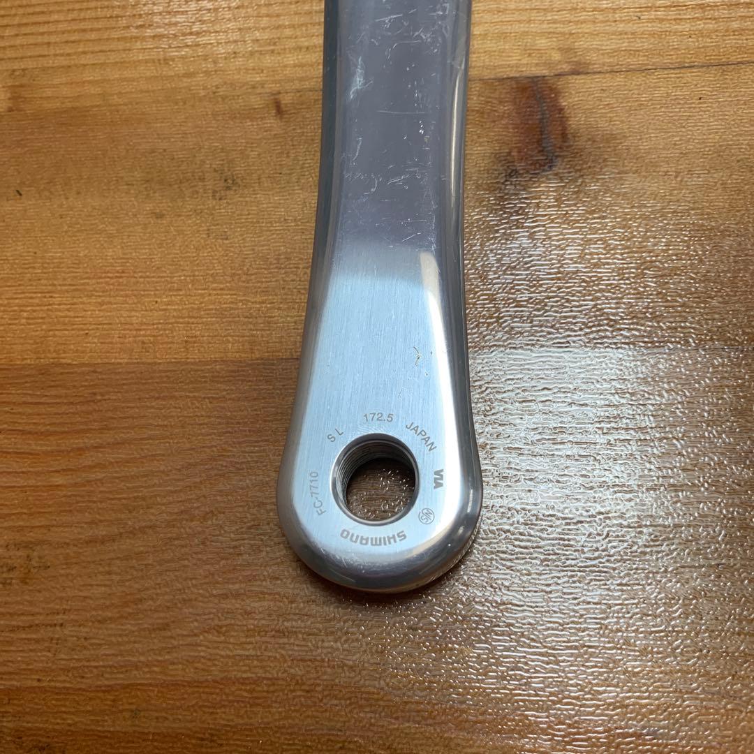 シマノ　デュラエース　7710 NJS ピスト　クランク　競輪