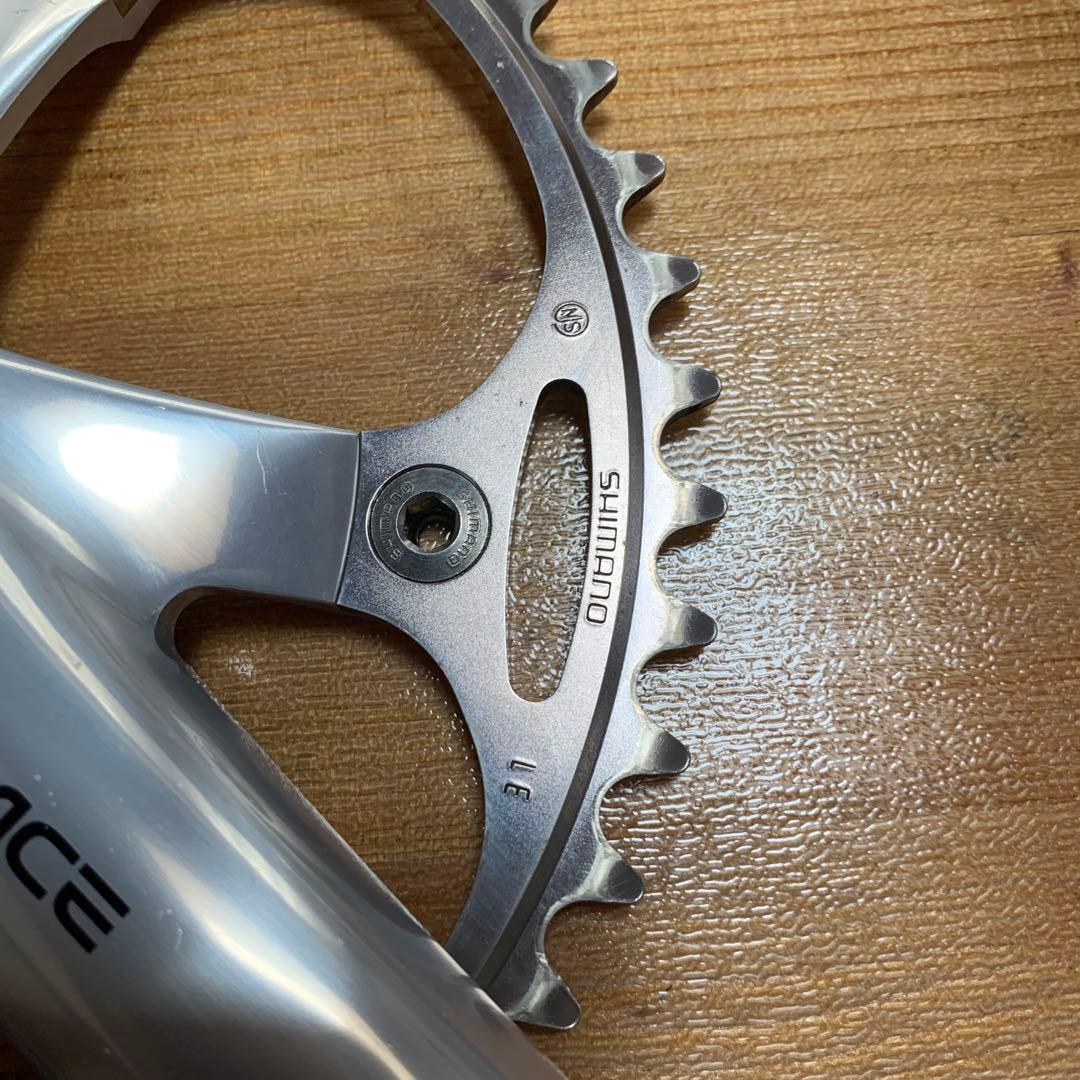 シマノ　デュラエース　7710 NJS ピスト　クランク　競輪
