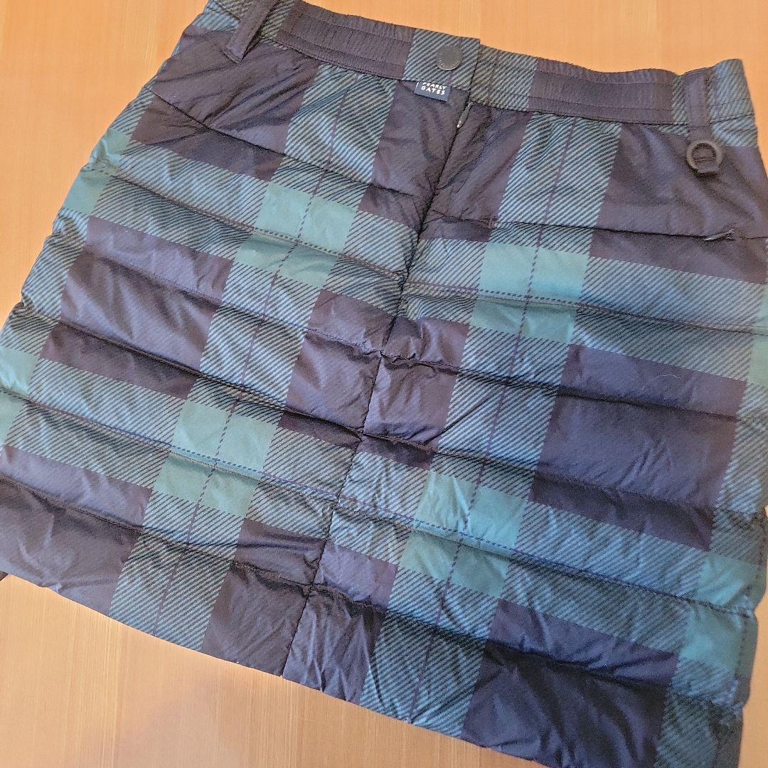 お洒落あったか❤PEARLY GATES 中綿入りチェック柄スカート☆