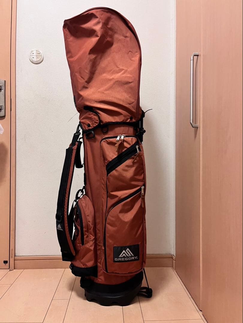 即決セール❗️GREGORY キャディバッグ オレンジ