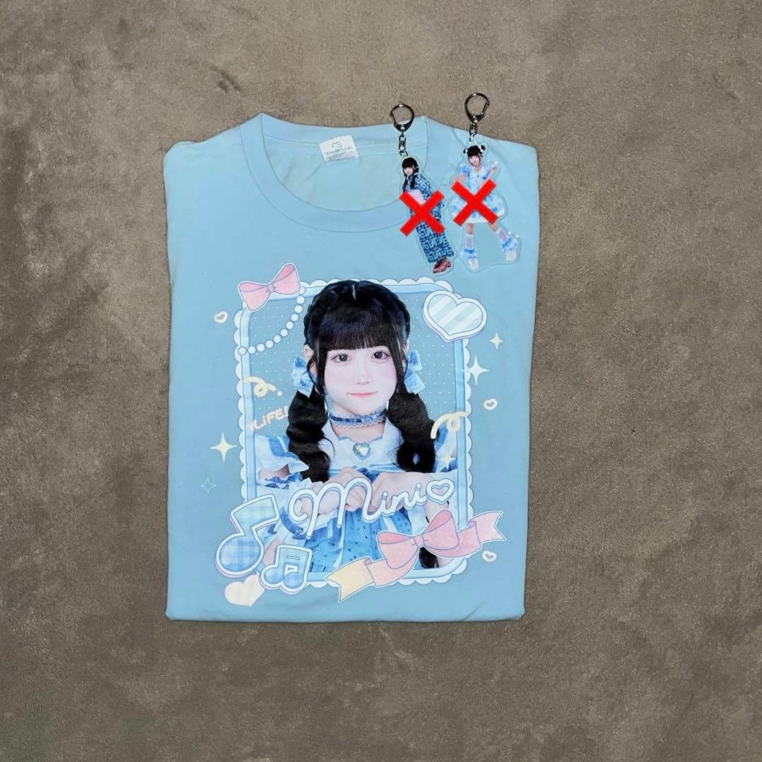 さ*ち様 虹羽みに iLiFE! 武道館 ONELiFE! くじA賞 実写Tシャ