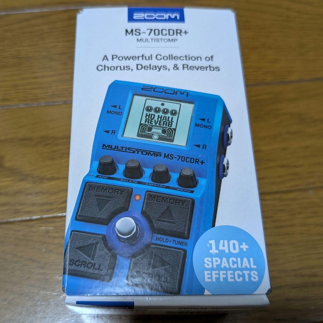 【新品】ZOOM MS-70CDR+ マルチエフェクター ストンプ