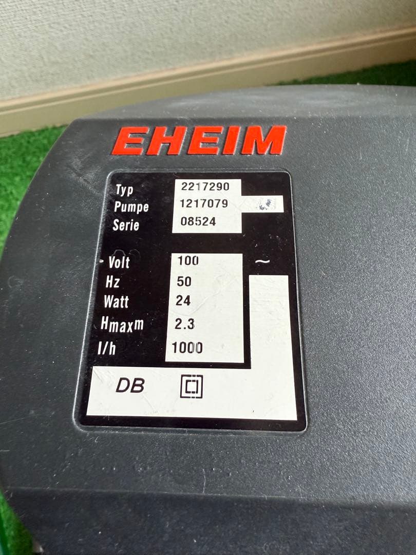 外部フィルターと多様なろ材セット