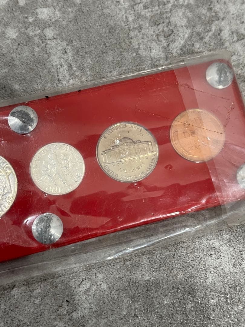 1956年 アメリカ合衆国 プルーフ硬貨5枚セット 銀貨