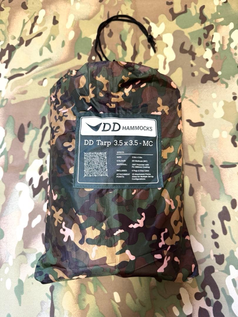 ddハンモック タープ　3.5×3.5 MC