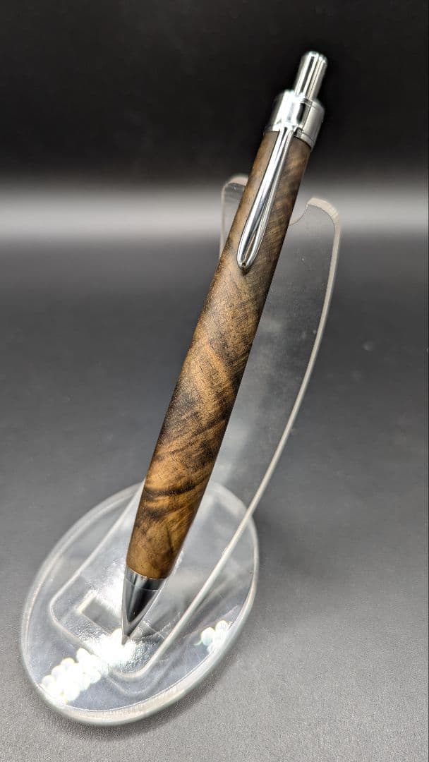 444極上サイアミーズローズウッド　シアメース　マイクロカーリー　木軸シャーペン