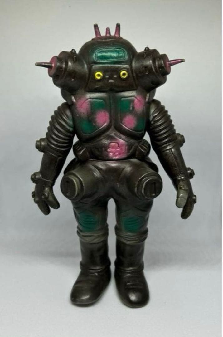 キングジョー　ポピー　ソフビ　レトロ　キングザウルスシリーズ