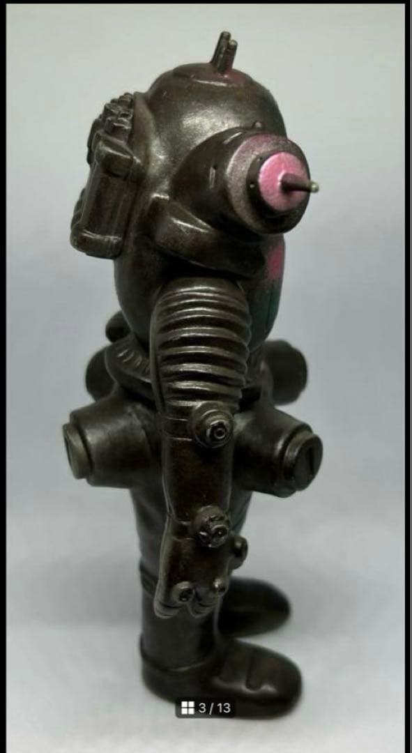 キングジョー　ポピー　ソフビ　レトロ　キングザウルスシリーズ