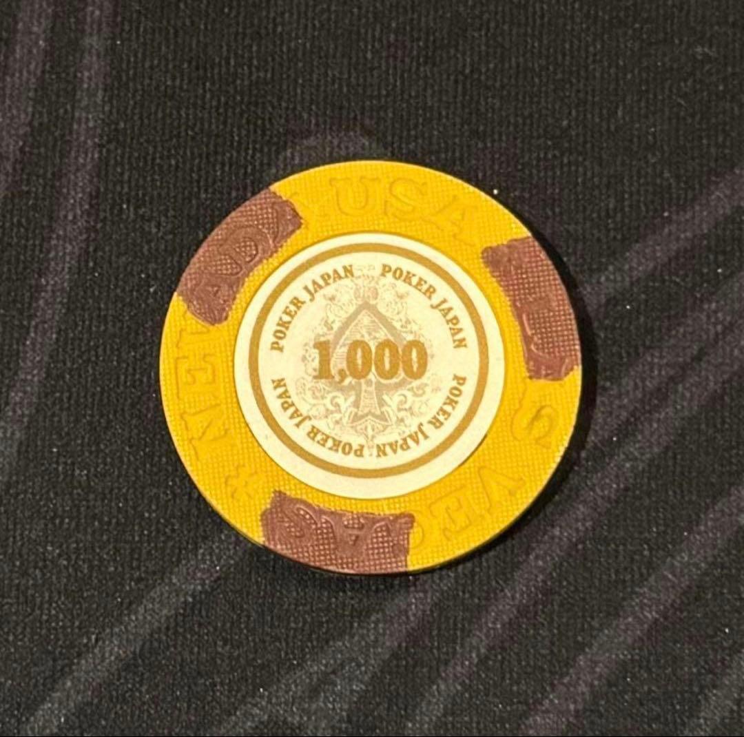 【USED】ラスベガスネバダ　クレイポーカーチップ