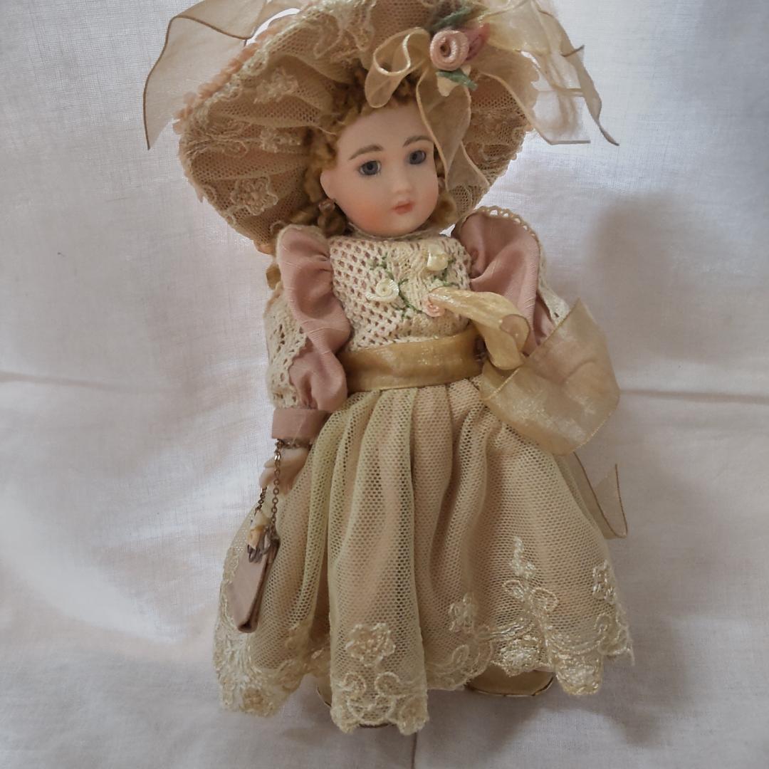 ミニョネット　アンティークドールリプロ　人形　　ジュモ一風