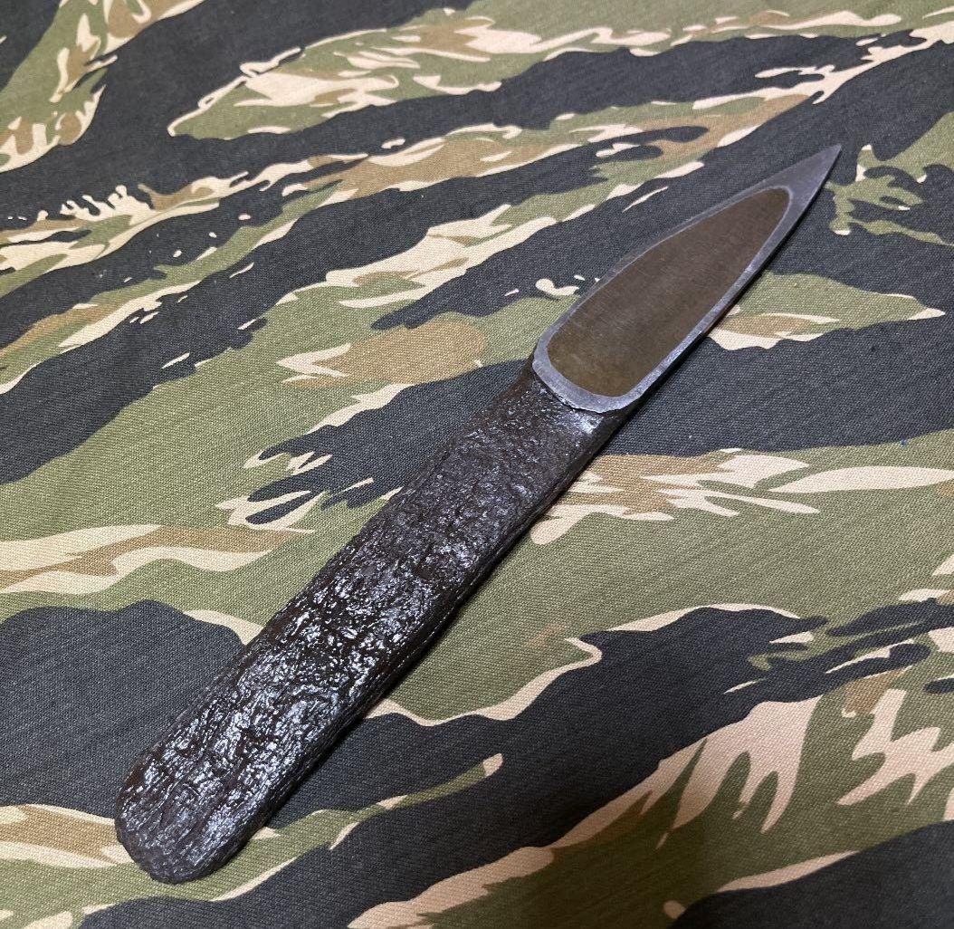 大久保貞一郎作　切り出し小刀　 たたら製鉄