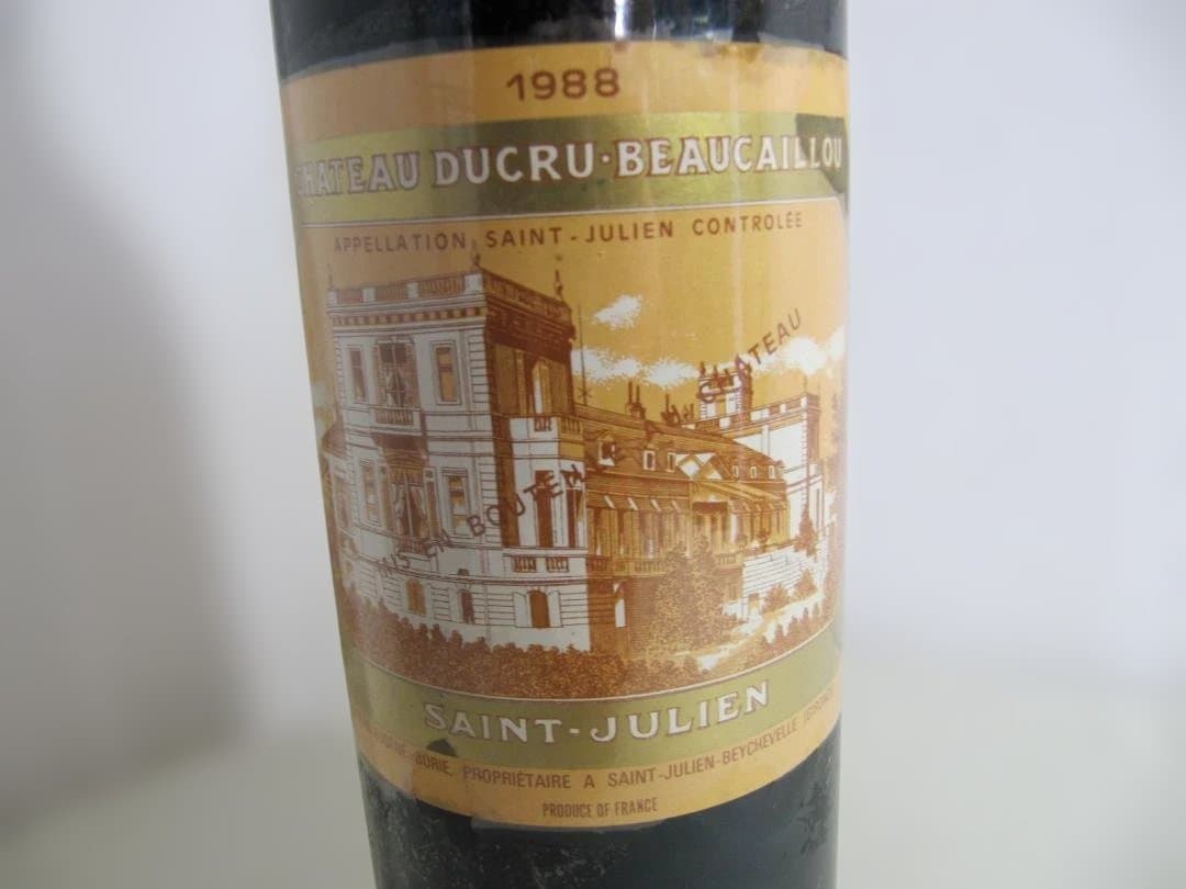 シャトー デュクリュ ボーカイユ １９８８年　赤ワイン