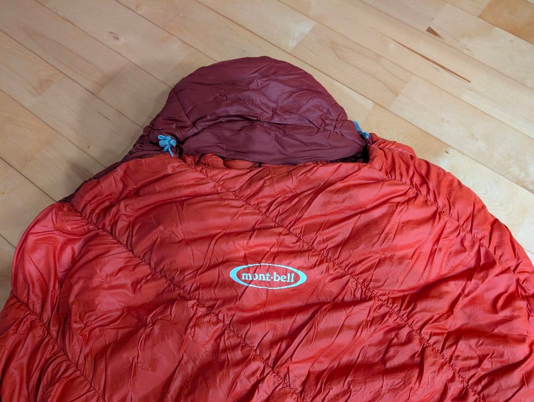 mont-bell寝袋　シームレスバロウバッグ　♯0 L