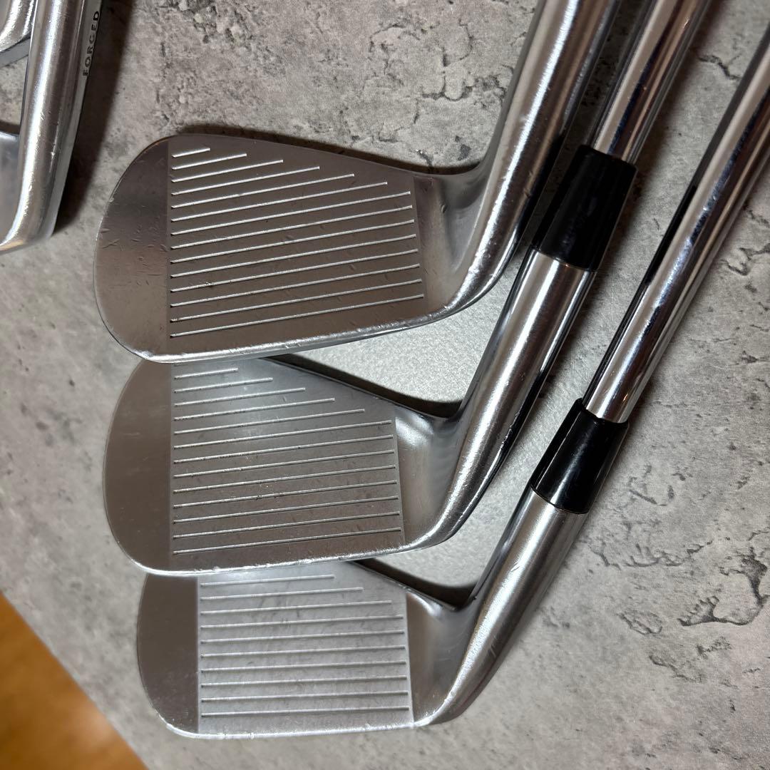 TC-101 三浦技研 アイアンセット 6本 グリップ新品です