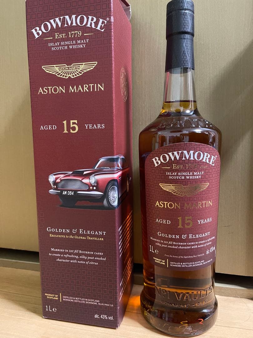 BOWMORE 15年　ASTON MARTIN ラフロイグ山崎白州