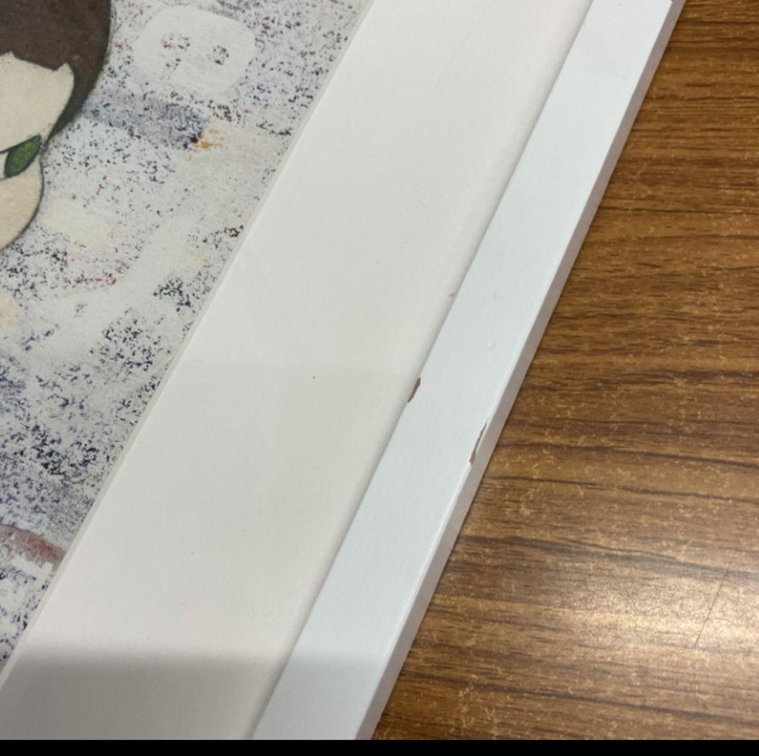 絶版　奈良美智　ポスター　「OH MY GOD! I MISS YOU.」額装品