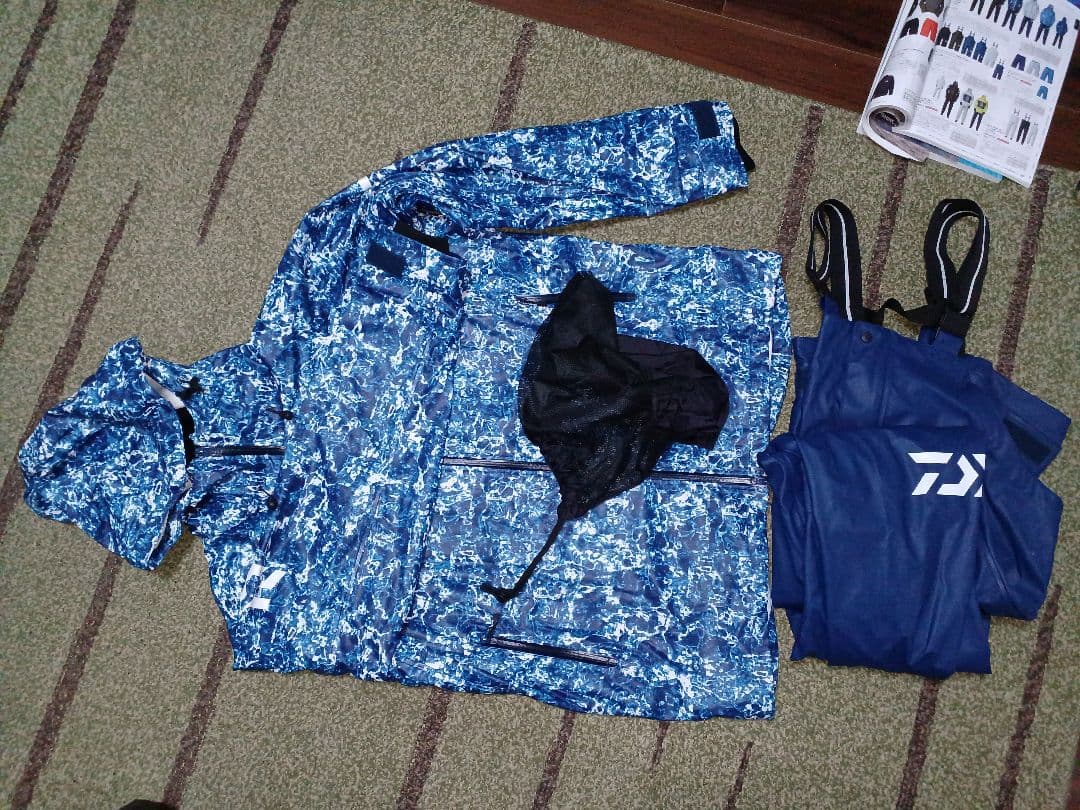 PUオーシャンライトレインスーツ　2XL