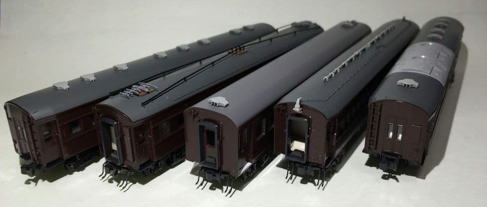 鉄道模型 お召列車 1号編成 (昭和仕様) 5両セット