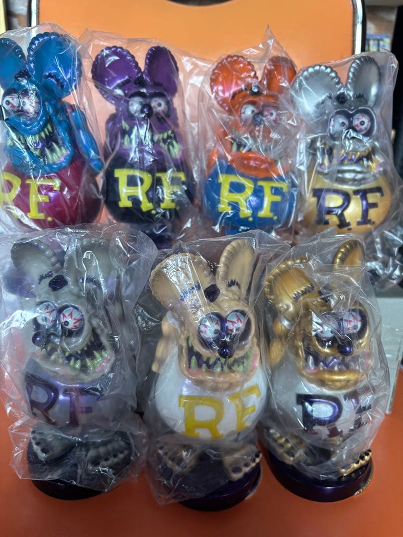 ラットフィンク フィギュア　Rat Fink 7体セット　ガレージ