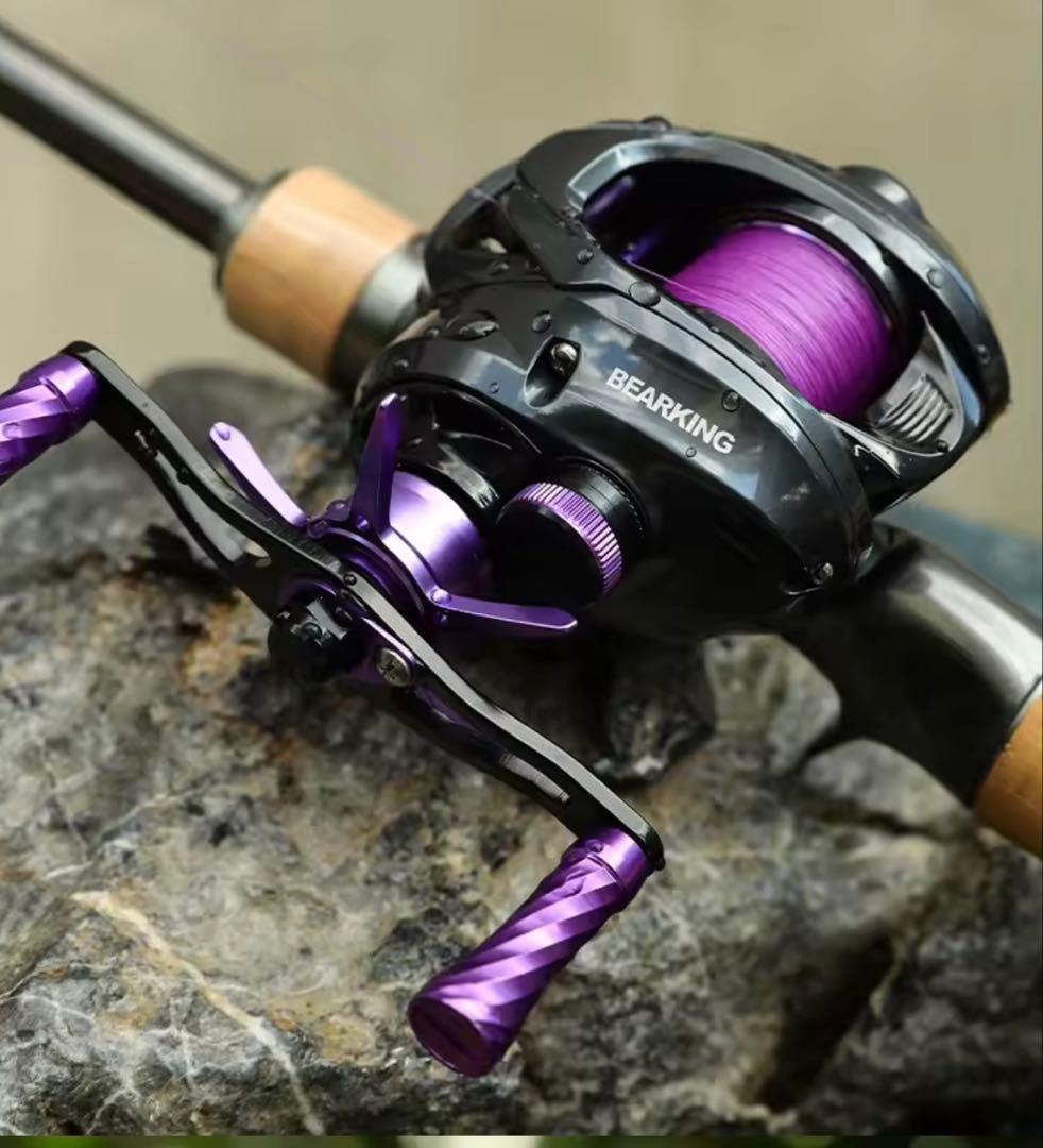 DC搭載 BEARKING ＹＵＲI DC 右巻 BFバス　チニング　ドラグ爆音