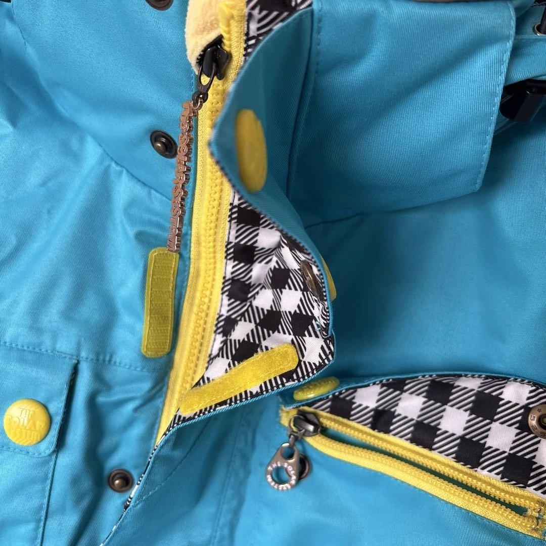 スノーボード　ボード　ウェア　レディース　M セットアップ　スキー　チェック