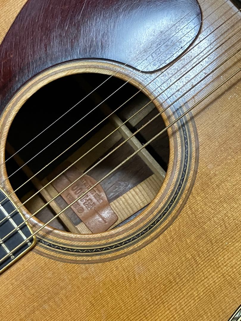 YAMAHA FG-1000 革ラベル　ハカランダ単板　73年製