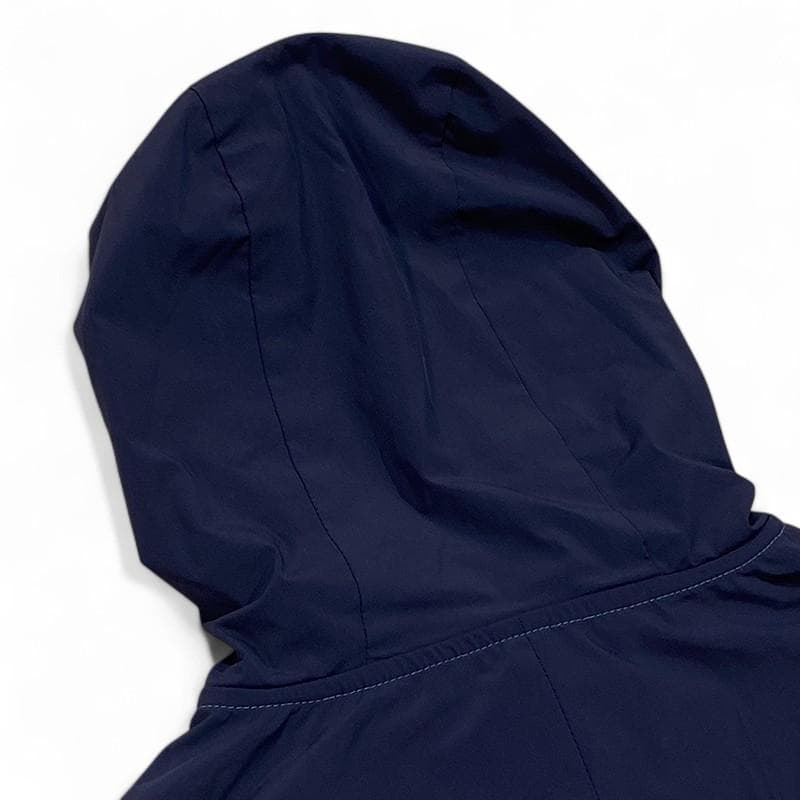 BRIEFING ブリーフィング 切替ハーフジップ ジャケット ブルー S