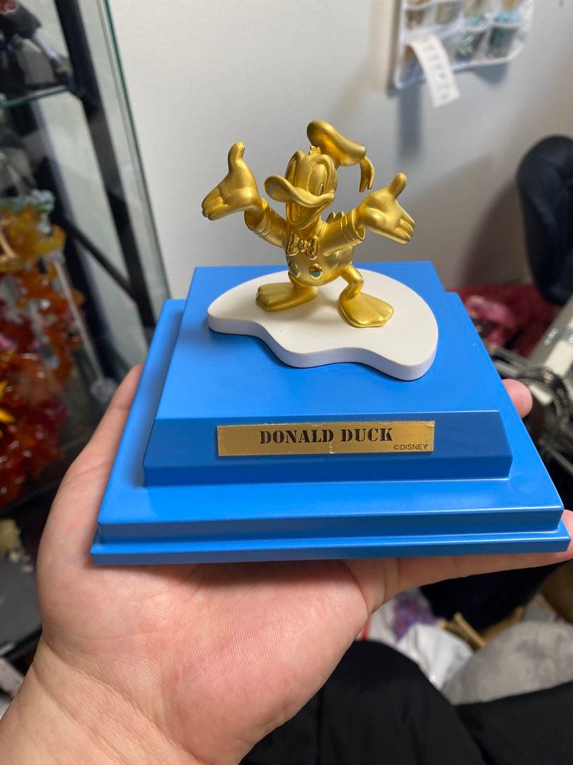 7*番様 純金K24ドナルドダック純度99.9%造幣局マークありケース木箱証明カ