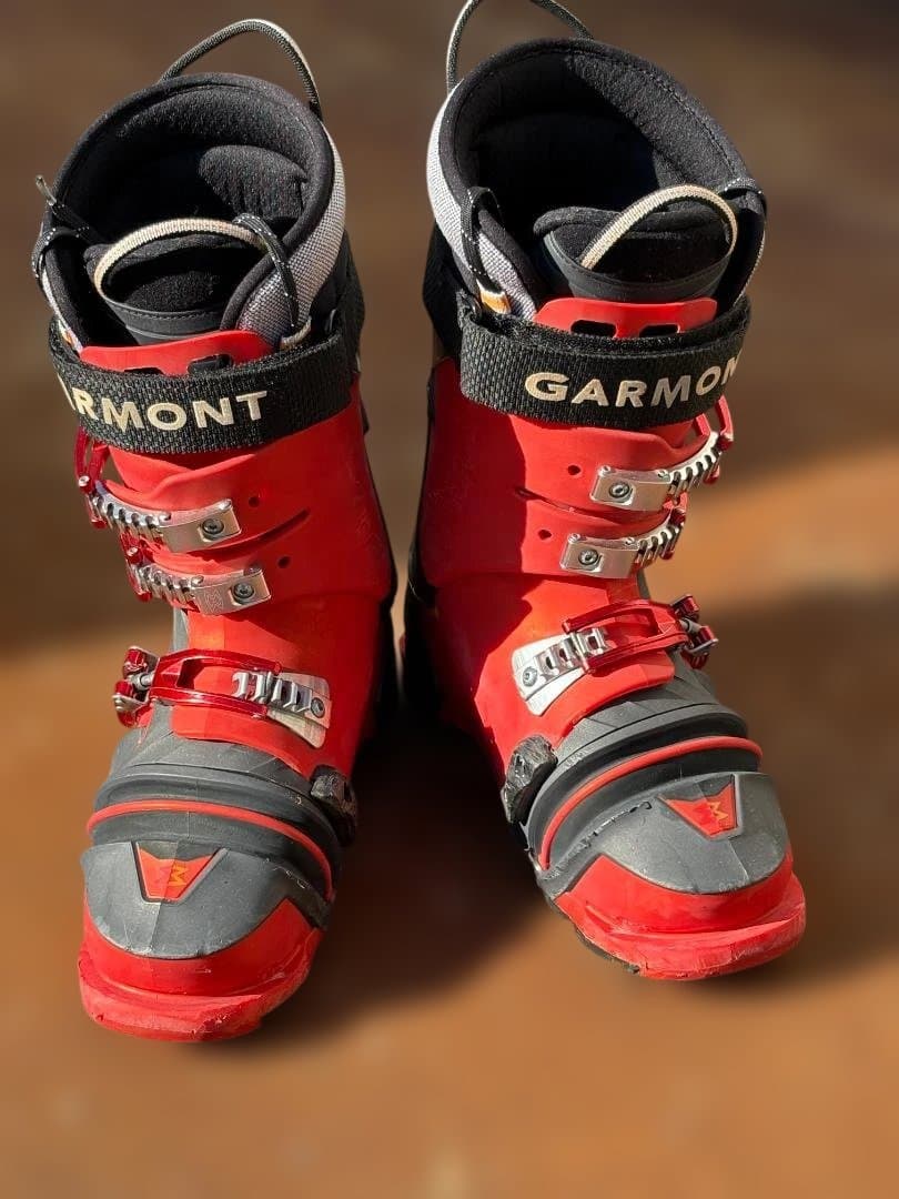 GARMONT テレマークスキーブーツ 赤/黒　25.5cm