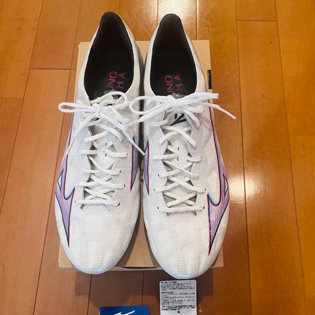 【ゆかり 永木】ミズノ アルファ エリート27cmサッカースパイク