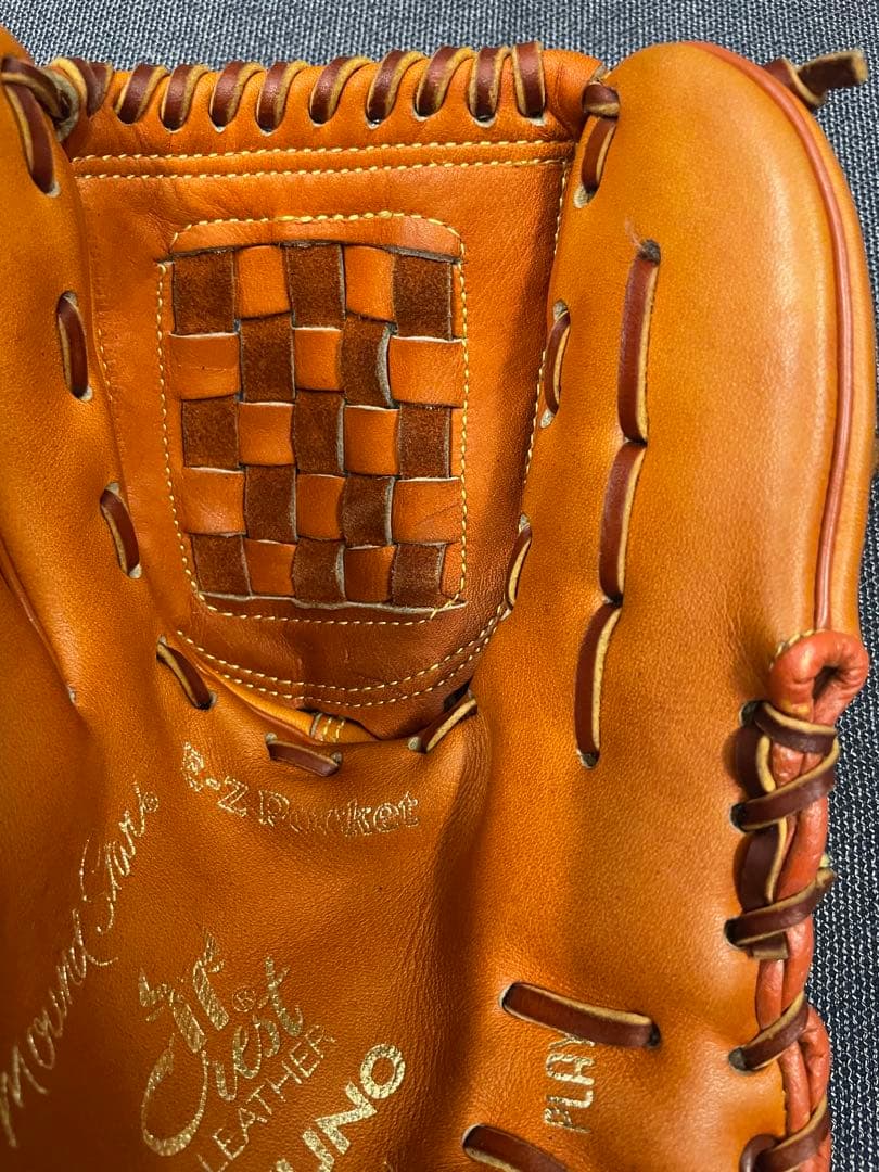 レア！　美津濃　ミズノ　廃盤ラベル　ビンテージ　MIZUNO 野球 軟式グローブ