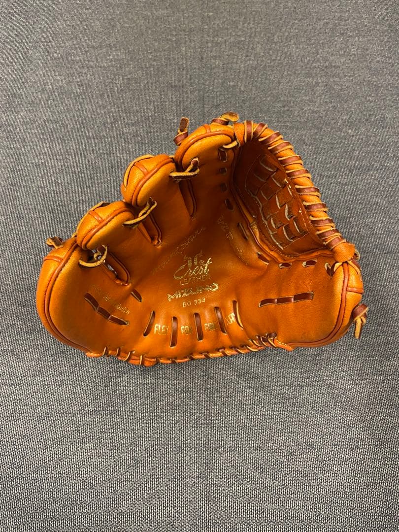 レア！　美津濃　ミズノ　廃盤ラベル　ビンテージ　MIZUNO 野球 軟式グローブ