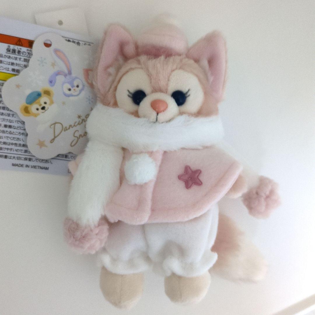 ダンシングスノーフレークス　リーナベル ぬいぐるみバッジ　TDS