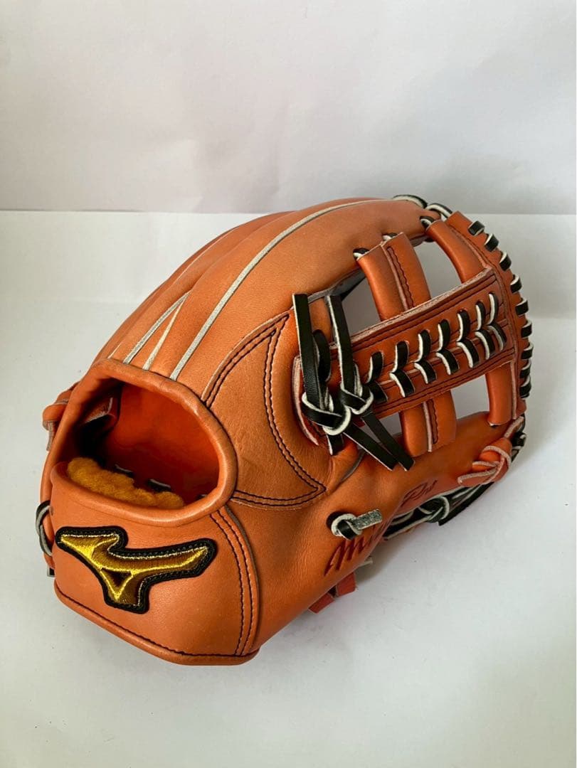 定価 66,000円 ミズノプロ　硬式　HAGA 内野　日本製　グローブ