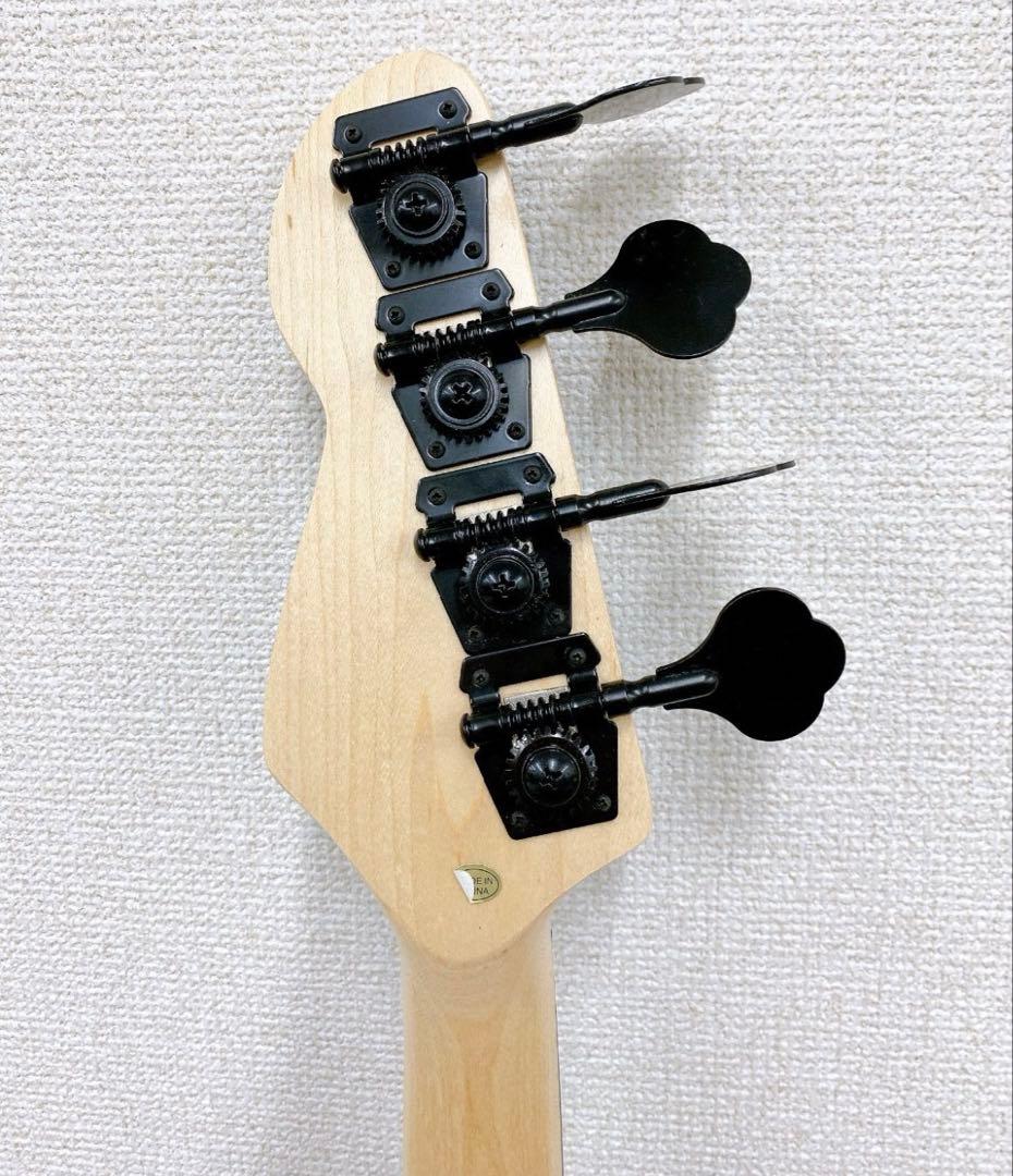 SELDER エレキベース マットブラック艶消し