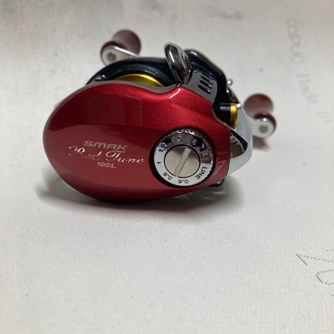 り*う様 SMK ベイトリール 100L レッド
