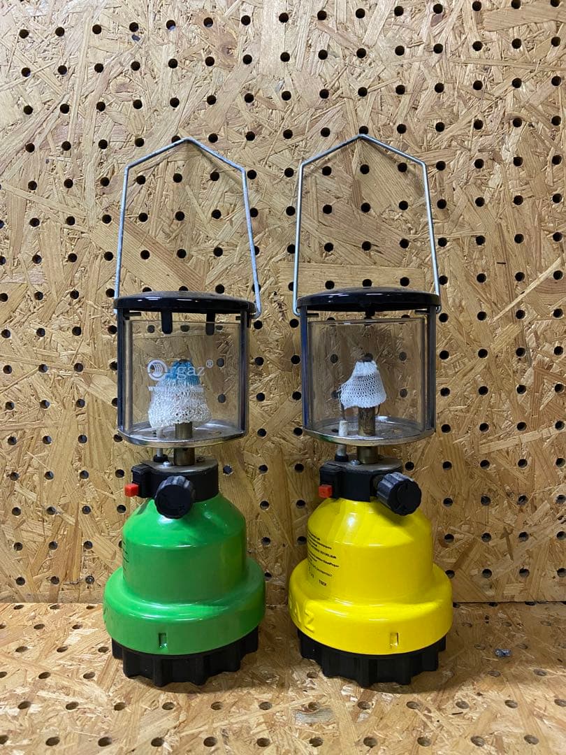 トルコ軍 ガスランタン Orgaz Orcamp デッドストック 2個セット