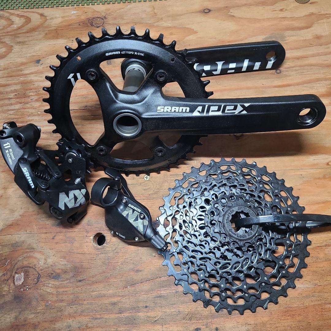 ヌ*ー様 SRAM Apex NX 11 Speed コンポセット