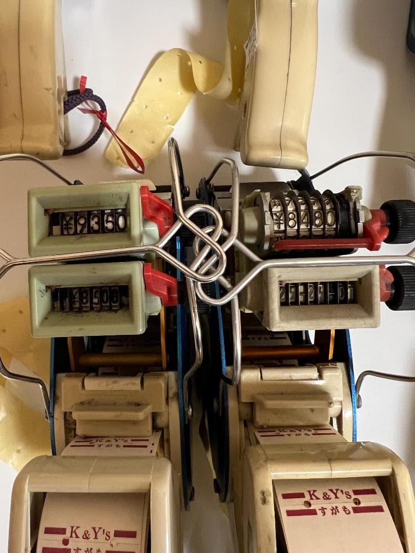 ハンドラベラー MASTER-18 7個セット ダブル印字　値札