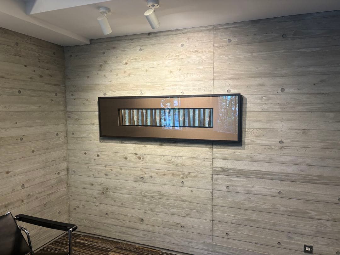 【工芸品】【美品】箔デザイナー　モダンアートパネル