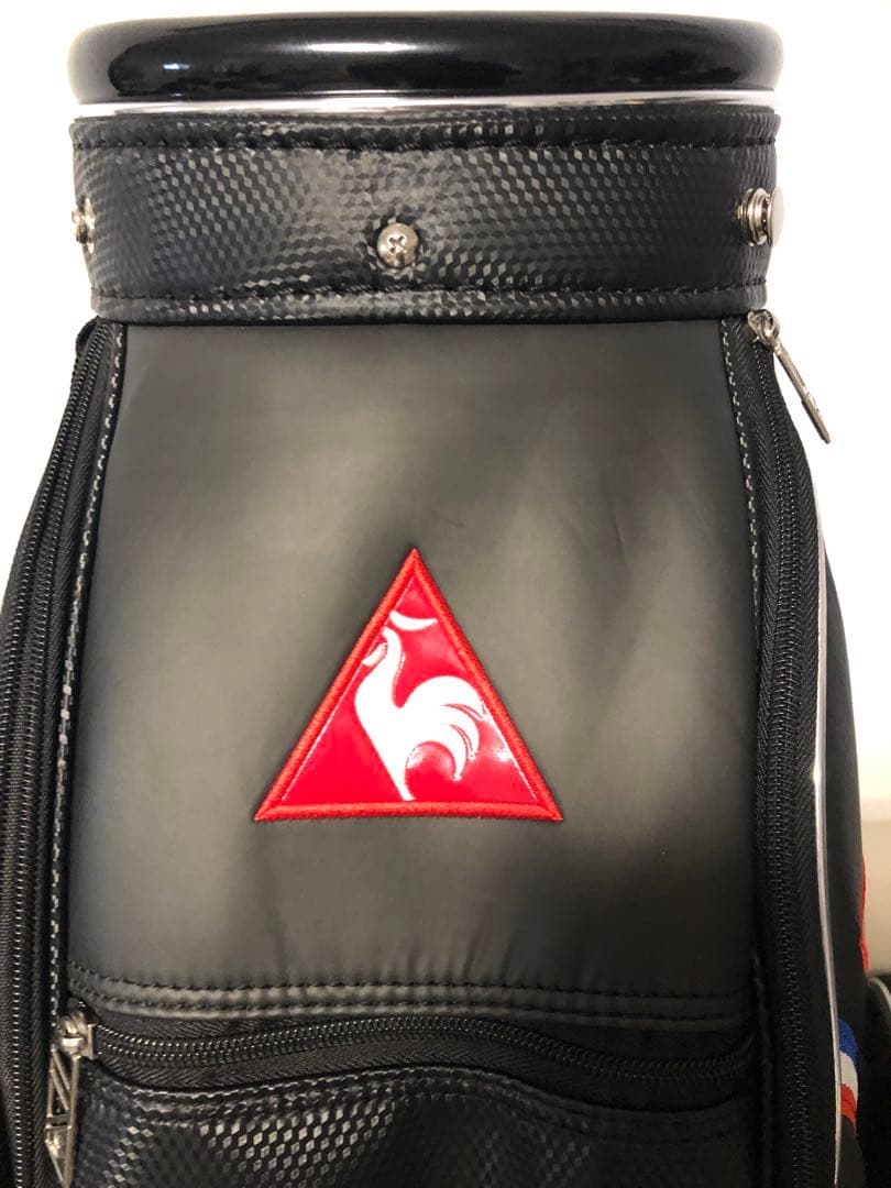 【ゆい】廃盤希少品　ルコックスポルティフ　キャディバッグ　ゴルフバッグ