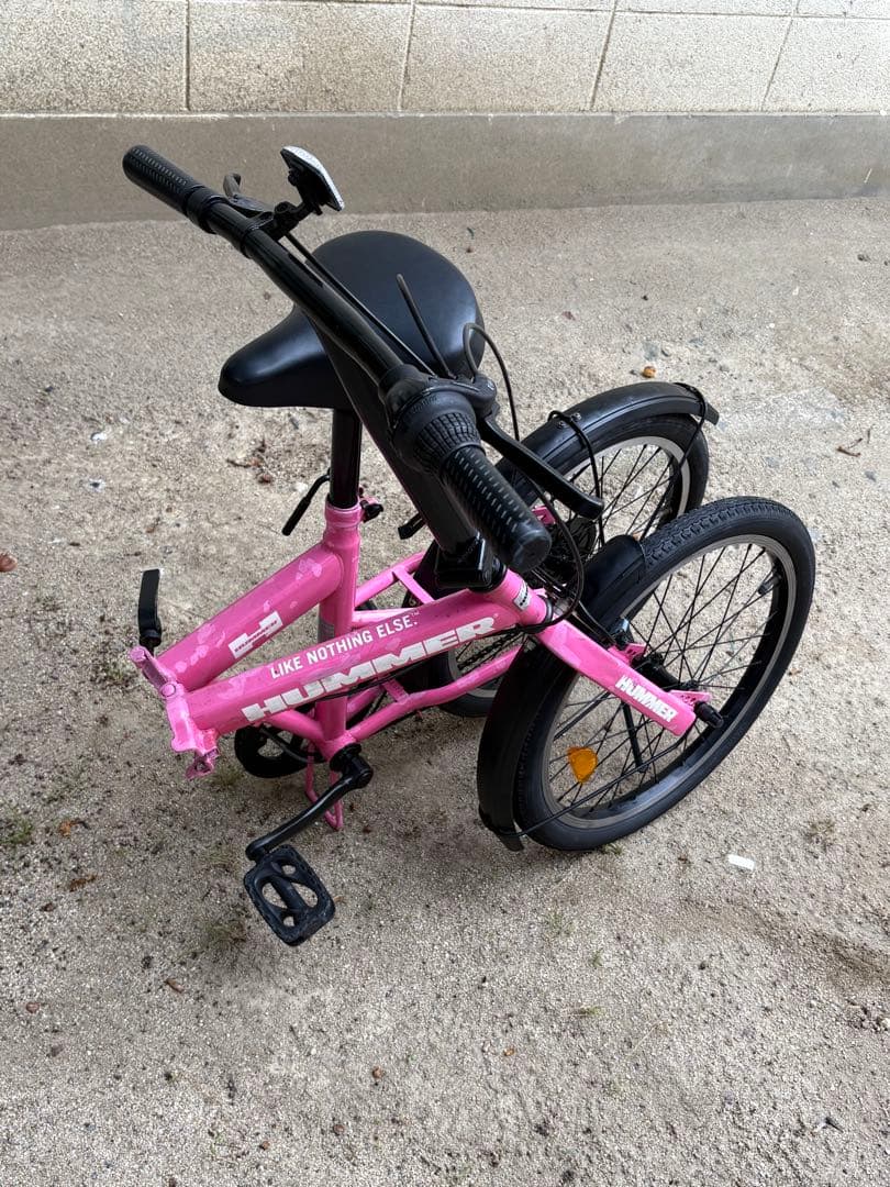 taneruさん専用 ハマー折り畳み自転車 ピンク (20㌅)