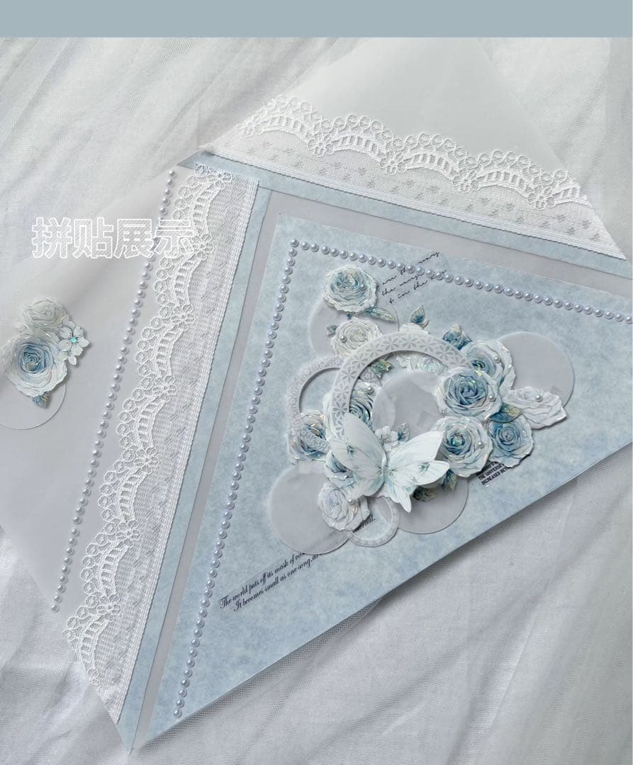 筠水阁文创《冷调回忆》海外マスキングテープ　マステ 【2182】