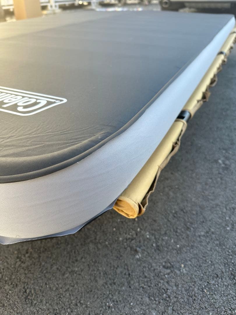 Coleman インフレーターマット ダブル 10cm おまけポンプ付き