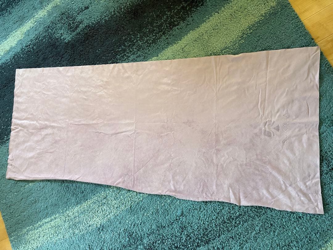 ⭐︎ホットヨガスタジオLAVA⭐︎SUKALA 薄型ヨガマット、ヨガラグ2点セット