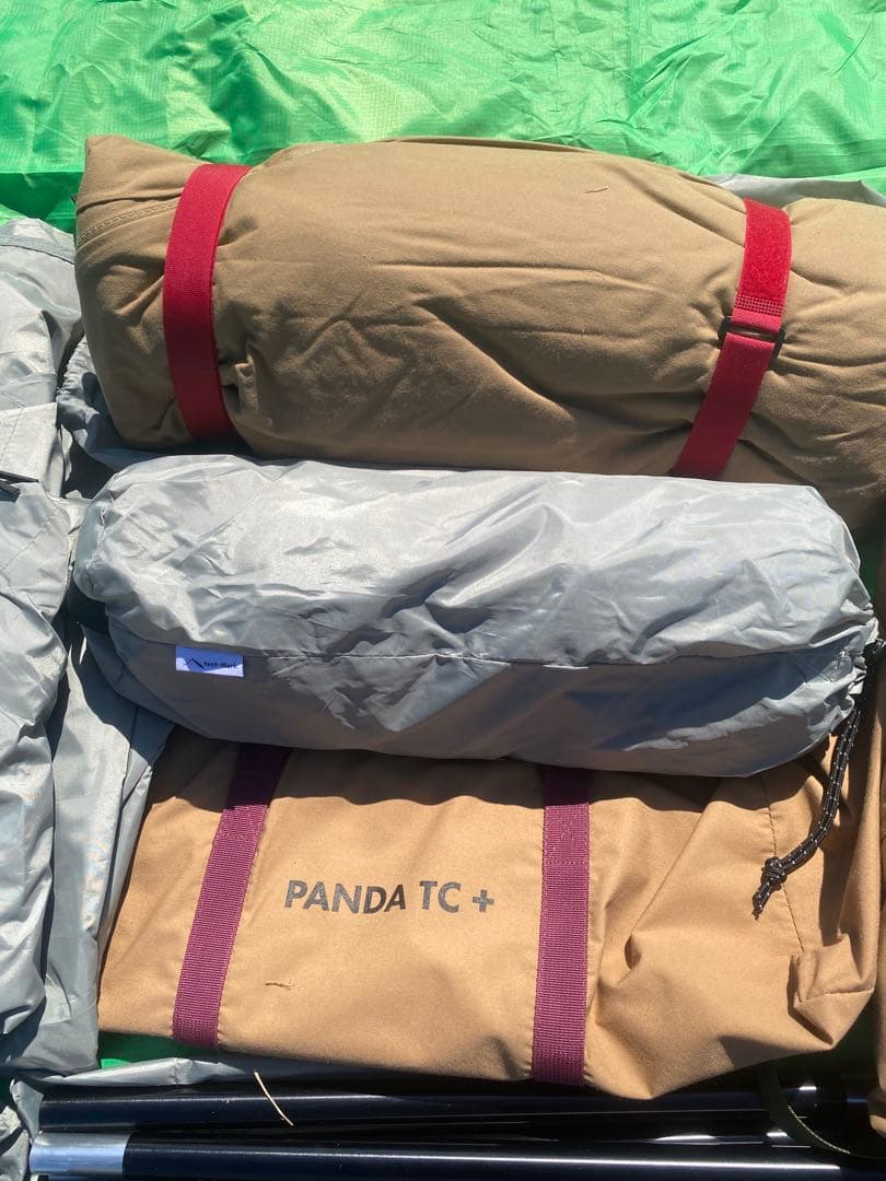 テンマクデザインパンダTC＋ ＆ 熱田野営具シルス、フロントヤード ➕αセット