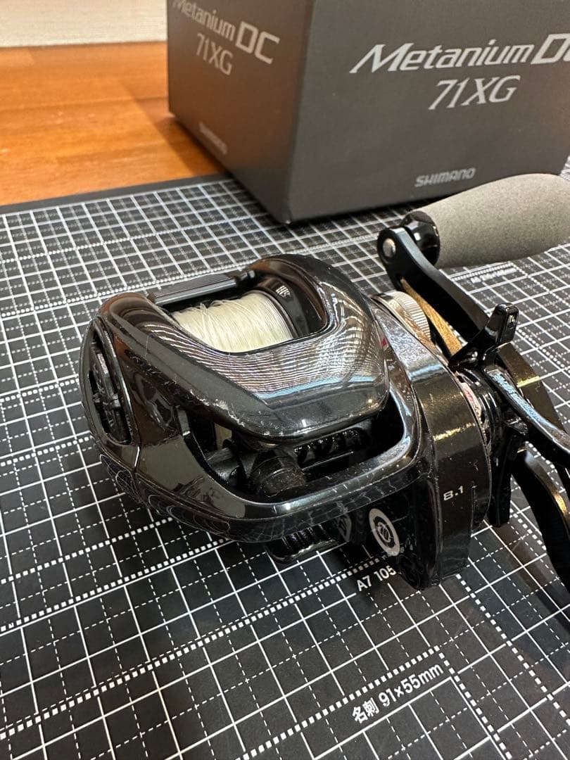 シマノ24メタニウム dc xg71 バリアルハンドル87　　セット