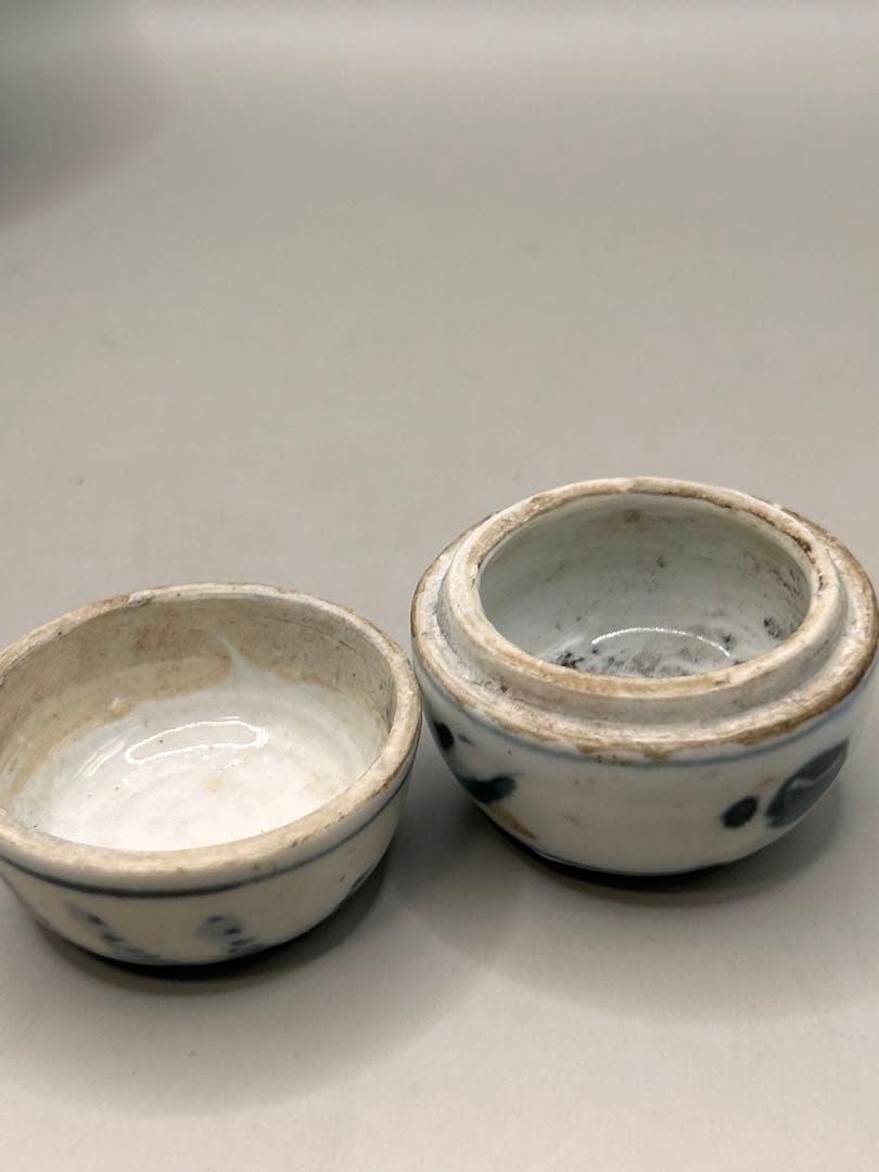 古伊万里　李朝　3点まとめ売り　香合　茶道具