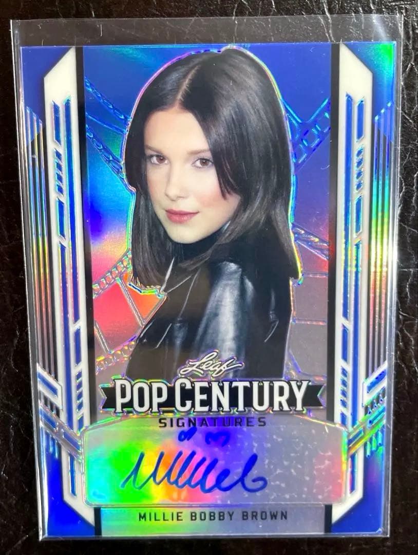 2021 MILLIE BOBBY BROWN直筆サイン ストレンジャーシングス