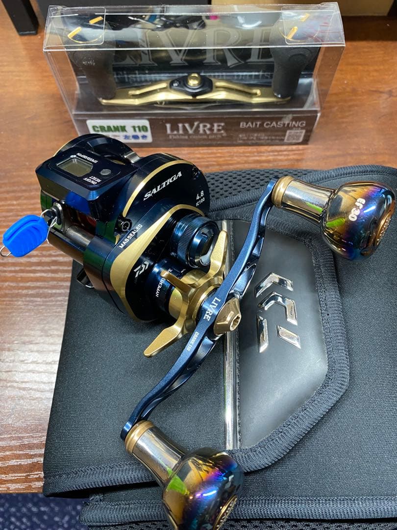 ソルティガic 100PL DHリブレ　クランク110 ソルティガ専用カラー